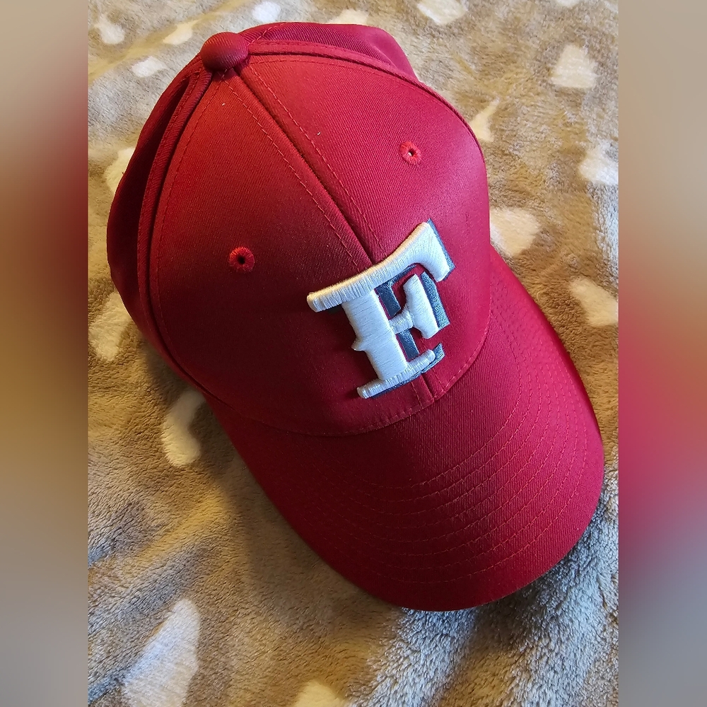 LETTER F Red Baseball cap